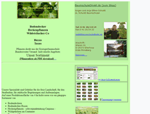 Tablet Screenshot of baumschuledirekt.de